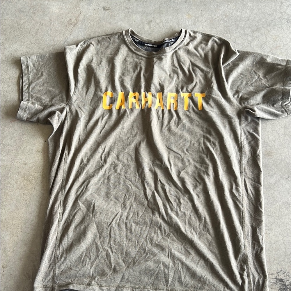 Carhartt Gray/Green T-Shirt for Men